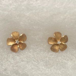 Denny Wong Plumeria Earrings